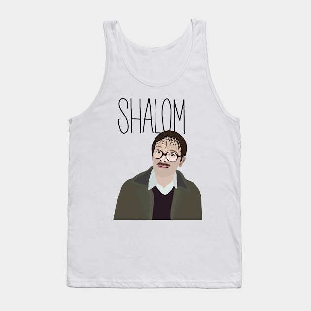 Jim Friday Night Dinner Shalom Jackie Tank Top by juliusredmon